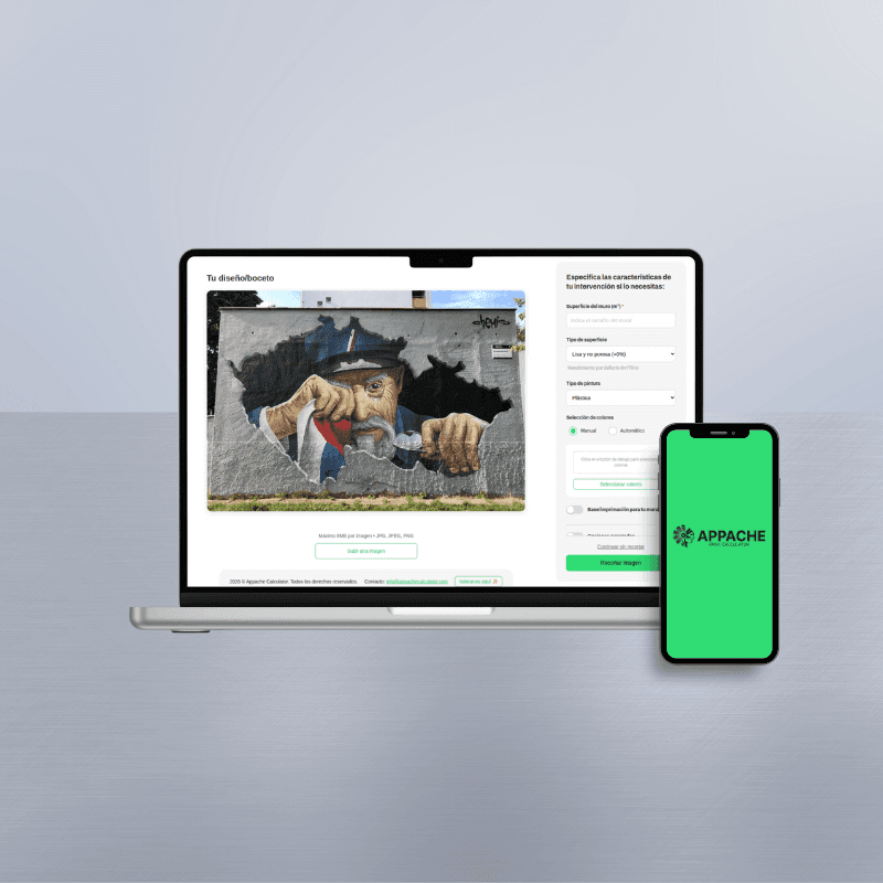 Appache, calcula la pintura de tu mural de forma automática