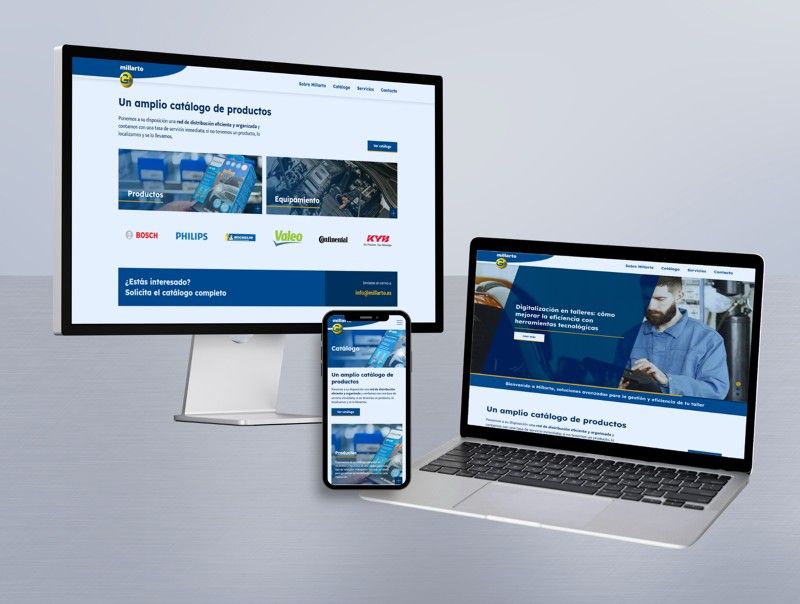 Identidad digital de millarto renovada